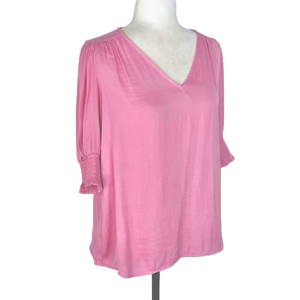 Maison d'Amélie pink blouse